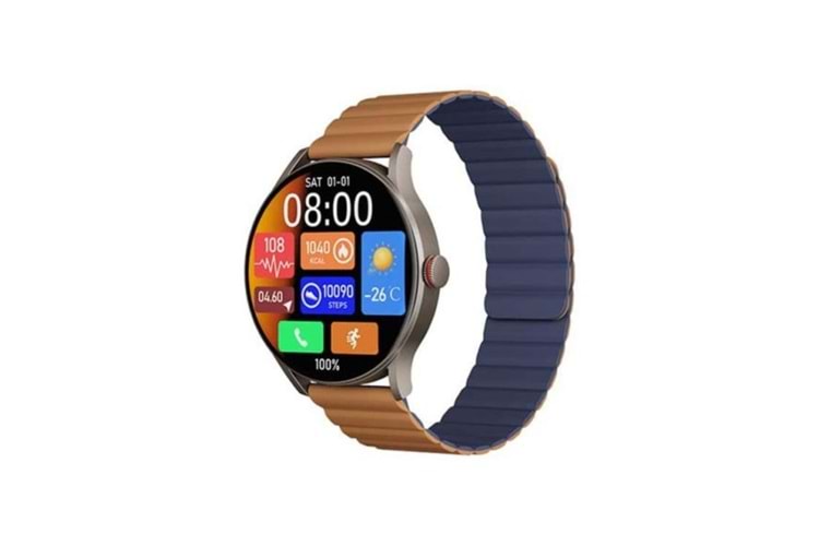 İMİKİ SMART WATCH SE1 SIFIR 24 AY GARANTİLİ KAHVERENGİ