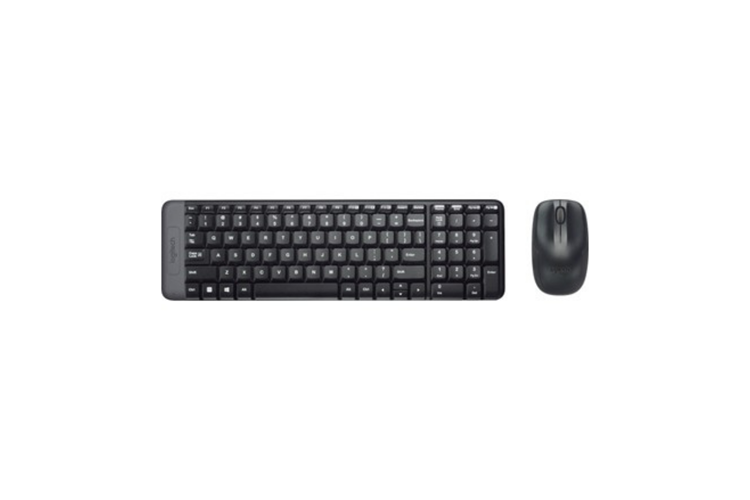LOGİTECH MK220 WİRELESS KLAVYE VE MOUSE SETİ SIFIR 24 AY GARANTİLİ SİYAH