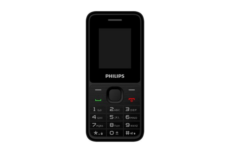 Philips Xenium E2125 Çift Sim Kart Tuşlu Cep Telefonu Siyah