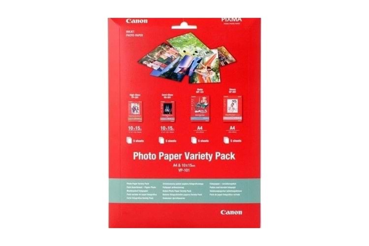 Canon Vp-101 A4 + 10x15 Paket Fotoğraf Kağıdı
