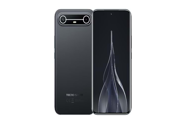 Tecno Spark Slim 8GB 256GB Siyah (Tecno Türkiye Garantili)