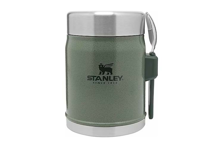 Stanley Klasik Kaşıklı Yeşil 0.40 lt Çelik Yemek Termosu