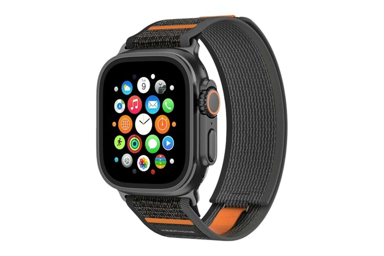 Keephone Apple Watch Ultra 2 49mm Musse Kumaş Kordon