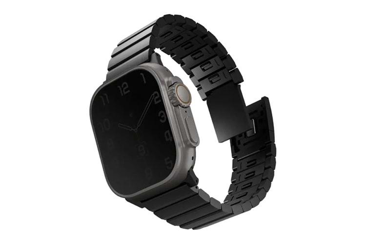 Uniq Watch Ultra 49mm Strova Mag Çelik Kordon - Siyah