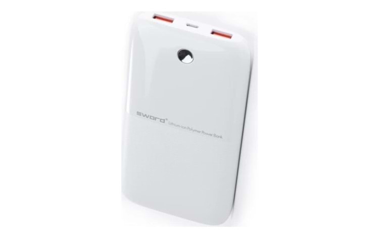SWORD POWERBANK 10000 MAH SW-10PO3 SIFIR 24 AY GARANTİLİ