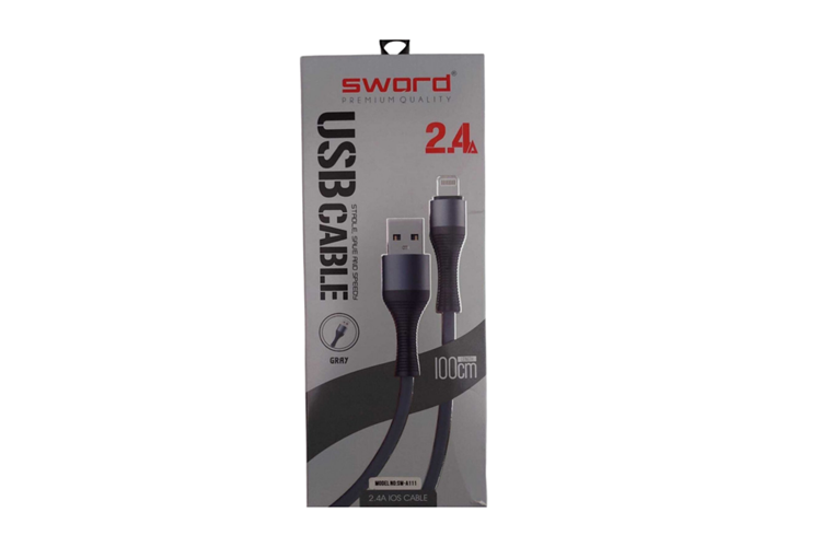 SWORD KABLO SW-M111 MICRO 2.4A 1M GRİ SIFIR