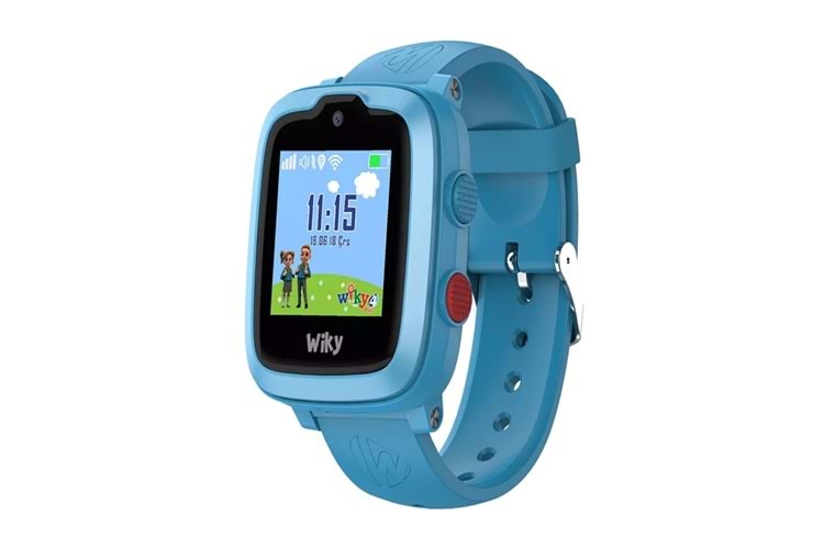 WİKY 4 AKILLI ÇOCUK SAATİ SIFIR 24 AY GARANTİLİ MAVİ / PEMBE