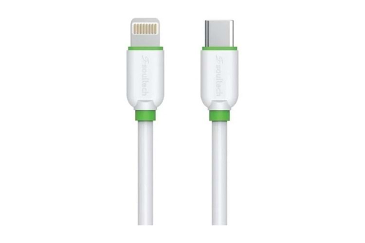 SOULTECH DK060B TYPE-C IOS 3A CABLE WHITE