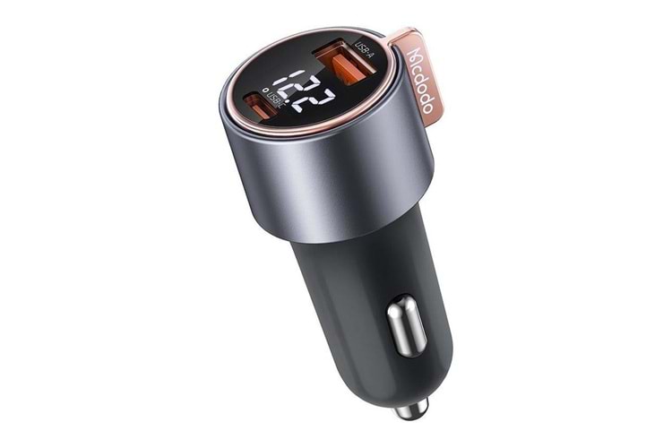 Mcdodo CC-3690 USB Type-C Pd Araç Şarj Cihazı 75W Hızlı Şarj Özellikli Çift Bağlantı Noktası