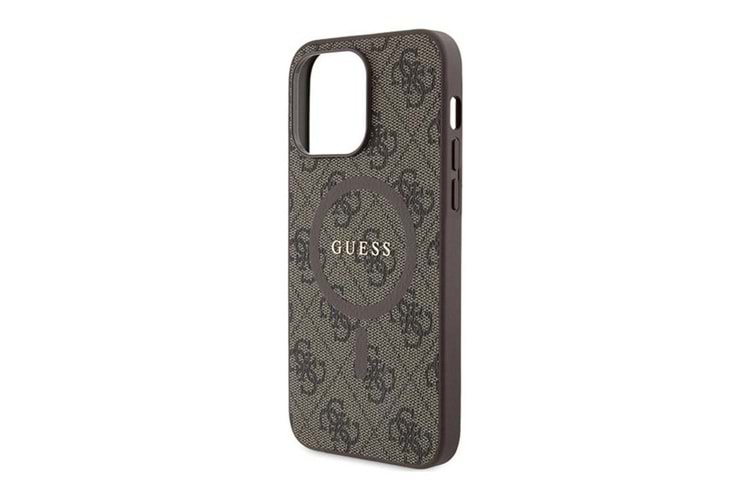 GUESS HC MAGSAFE PU 4G RING CLASSIC LOGO
