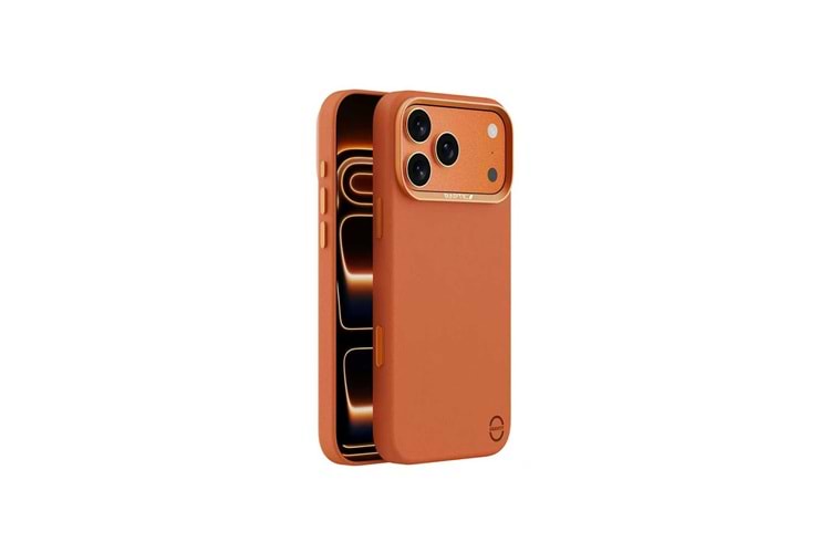 Apple iPhone 18 Pro Kılıf M-Safe Şarj Özellikli Polimerik Deri Raptic Urban Nano Kapak