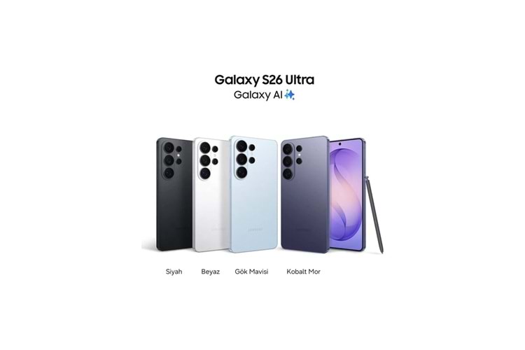 Samsung Galaxy S26 Ultra 512 GB 12 GB Ram Beyaz (Samsung Türkiye Garantili)