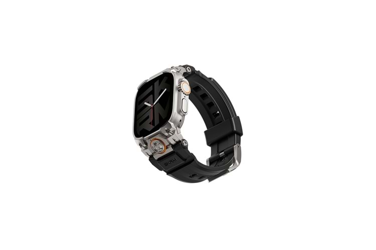 Apple Watch Ultra 49mm SkinArma Talon Serisi Suya Dayanıklı Silikon Kordon