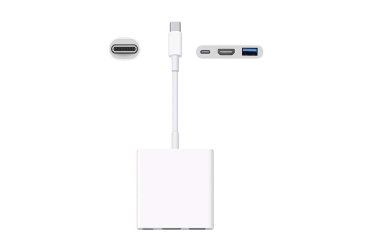 Apple USB-C Dijital AV Çoklu Bağlantı Noktası Adaptörü
