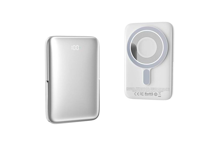 Wiwu Wi-P018 Elite Serisi Led Ekranlı M-safe Powerbank Wireless 15W 10000mAh