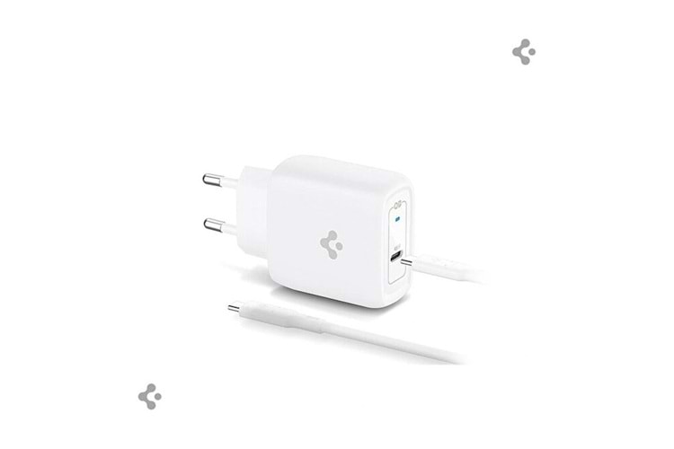 Spigen 45W USB-C Hızlı Şarj Aleti + Örgü Şarj Kablo