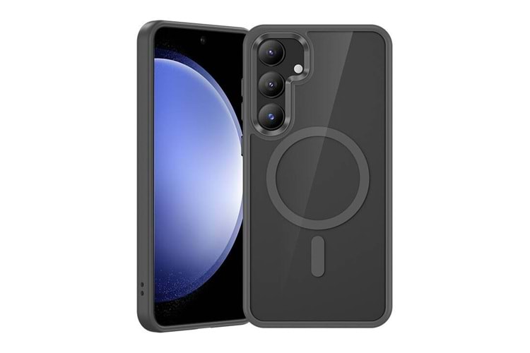 Benks Transparent Case With TPU Frame S24-S25 Black