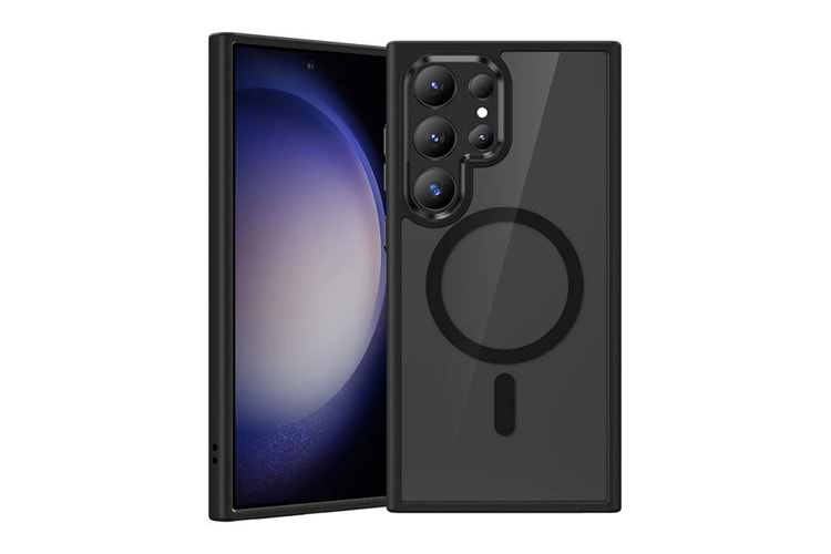Benks Transparent Case With TPU Frame S24-S25 Gray