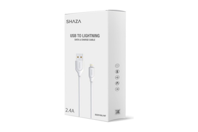 SHAZA LİGTNİN TO USB KABLO SG2003UL/WT