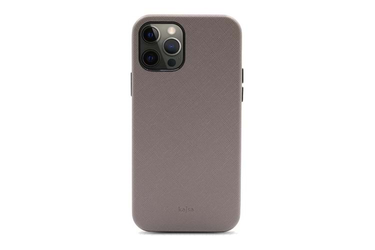 Apple iPhone 12 Pro Max Kılıf Kajsa Woven Kapak