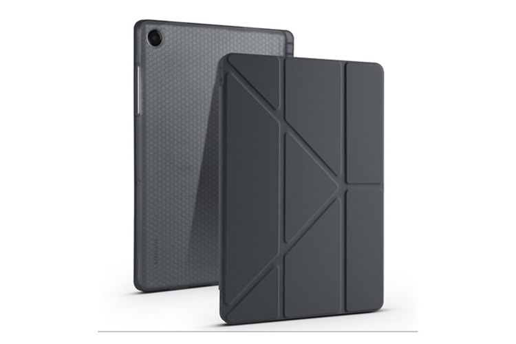 Galaxy Tab A11 Plus - Galaxy Tab A9 Plus Kılıf Zore Tri Folding Kalem Bölmeli Standlı Kılıf
