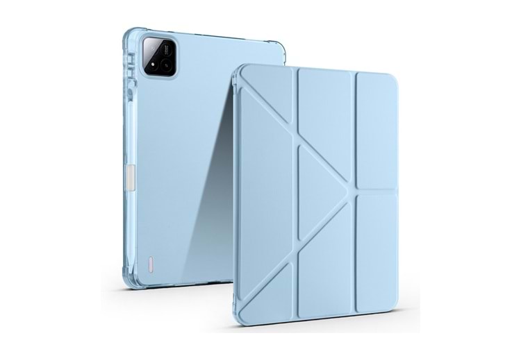 Xiaomi Pad 7 Pro Kılıf Zore Tri Folding Kalem Bölmeli Standlı Kılıf