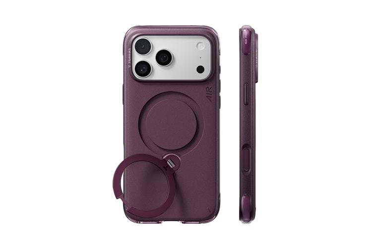 Torras Apple iPhone 18 Pro Max Q3 Air Essential Standlı Magsafe Kapak