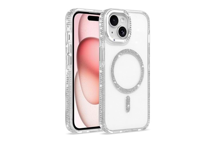Apple iPhone 15 Kılıf M-safe Şarj Özellikli Zore Tera Silikon Kapak