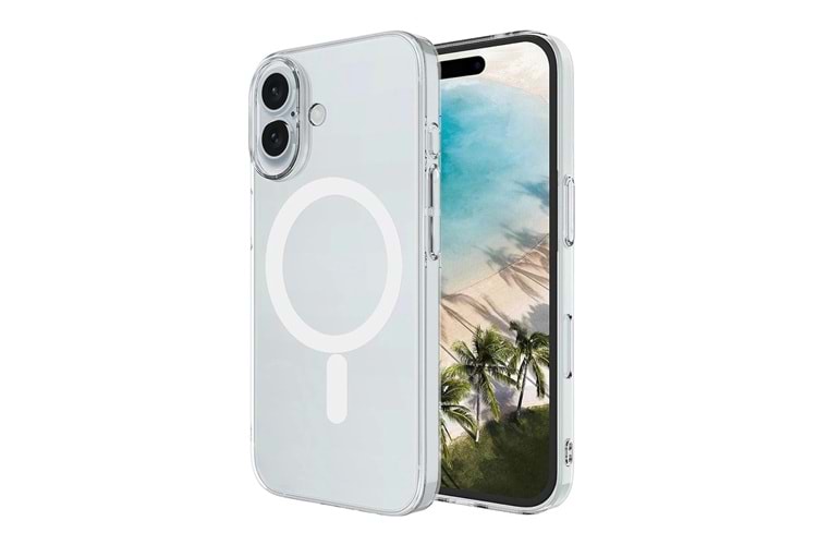 ZORE PORTO İPHONE 17 ŞEFFAF SİLİKON KAPAK