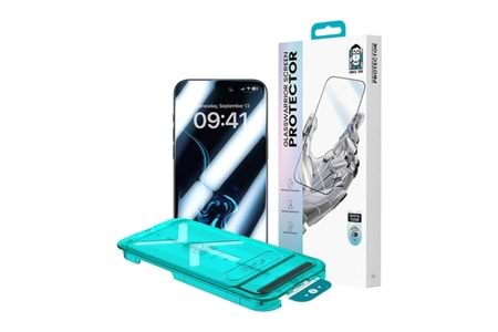 Benks Glasswarrior Hd Screen Protector İphone 16 Plus / 15 Plus / 14 Promax Ekran Koruyucu