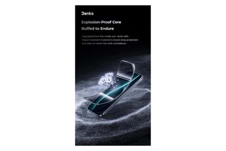 Benks Ultra Sheild Privacy Screen Protector 17 Promax 0.3 mm Ekran Koruyucu