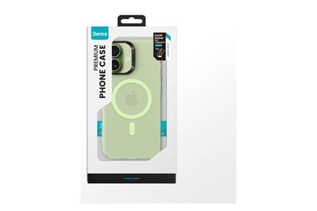 Apple iPhone 17 Kılıf M-safe Şarj Özellikli Benks Lucid Armor Kapak
