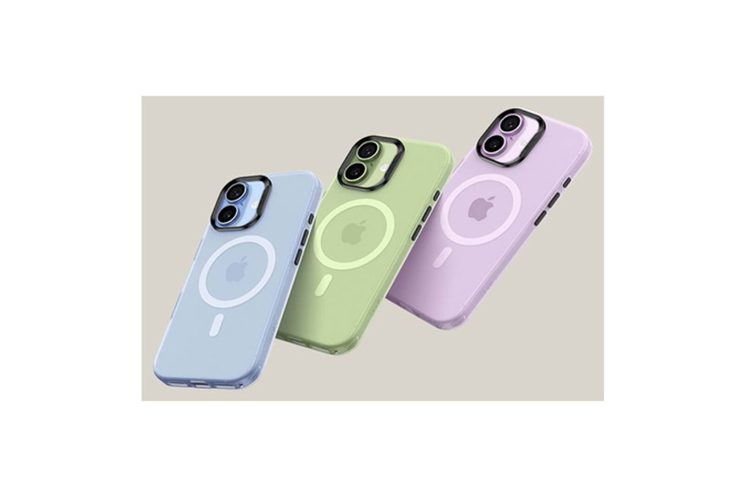 Apple iPhone 17 Kılıf M-safe Şarj Özellikli Benks Lucid Armor Kapak