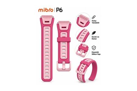 Mibro Z5 Akıllı Çocuk Saati Kordonu Pembe