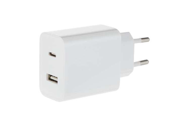 Mİ 33W WALL CHARGER TYPE-A+TYPE-C BAŞLIK BEYAZ