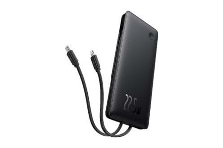 BASEUS 22.5W 10.000 MAH POWERBANK SIFIR 24 AY GARANTİLİ BEYAZ