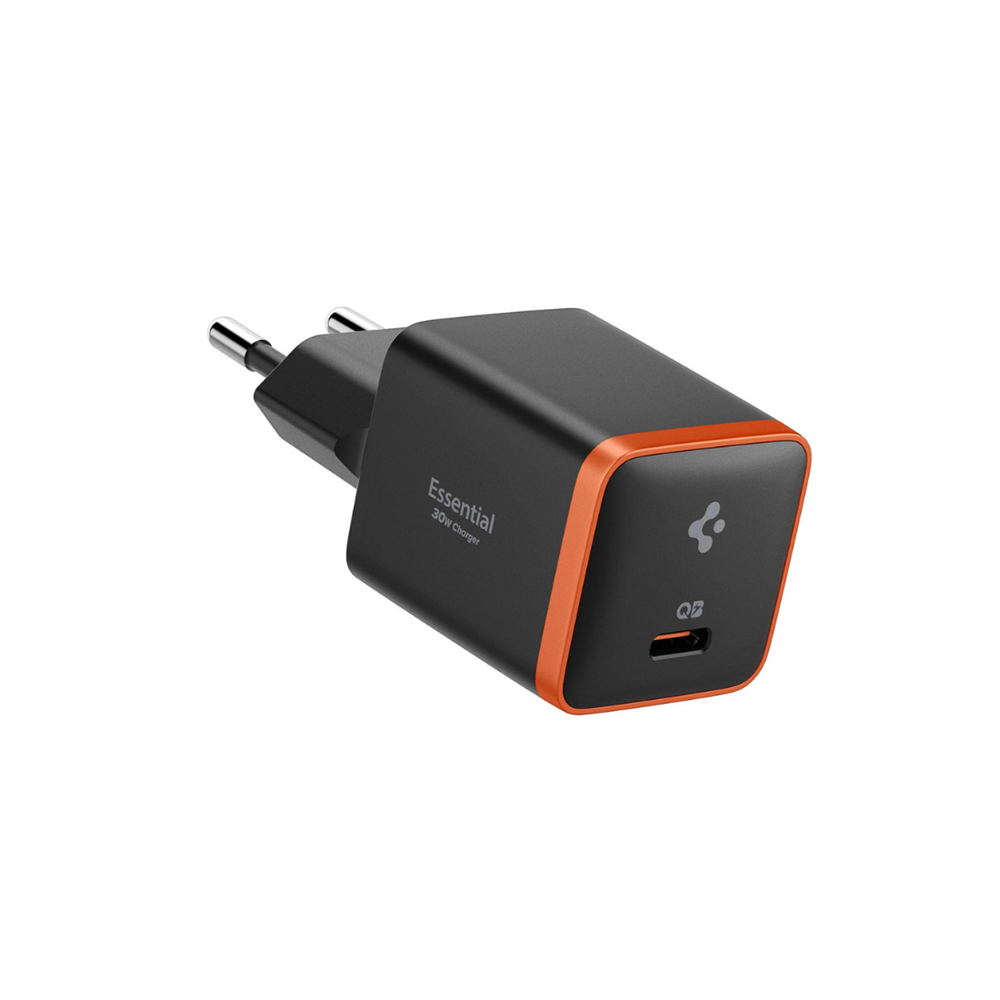 Spigen Essential Wall Charger 30w Siyah