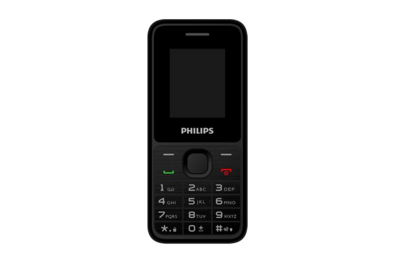 Philips Xenium E2125 Çift Sim Kart Tuşlu Cep Telefonu Siyah