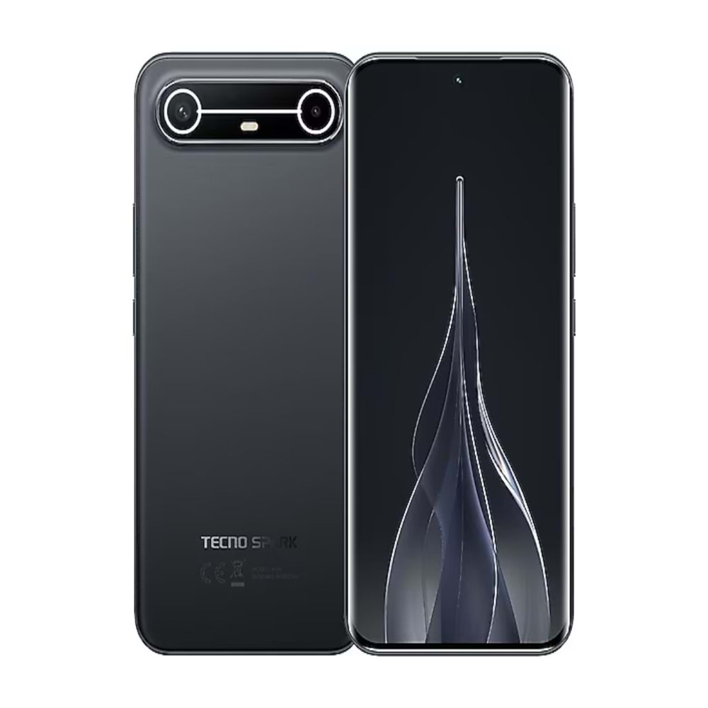 Tecno Spark Slim 8GB 256GB Siyah (Tecno Türkiye Garantili)
