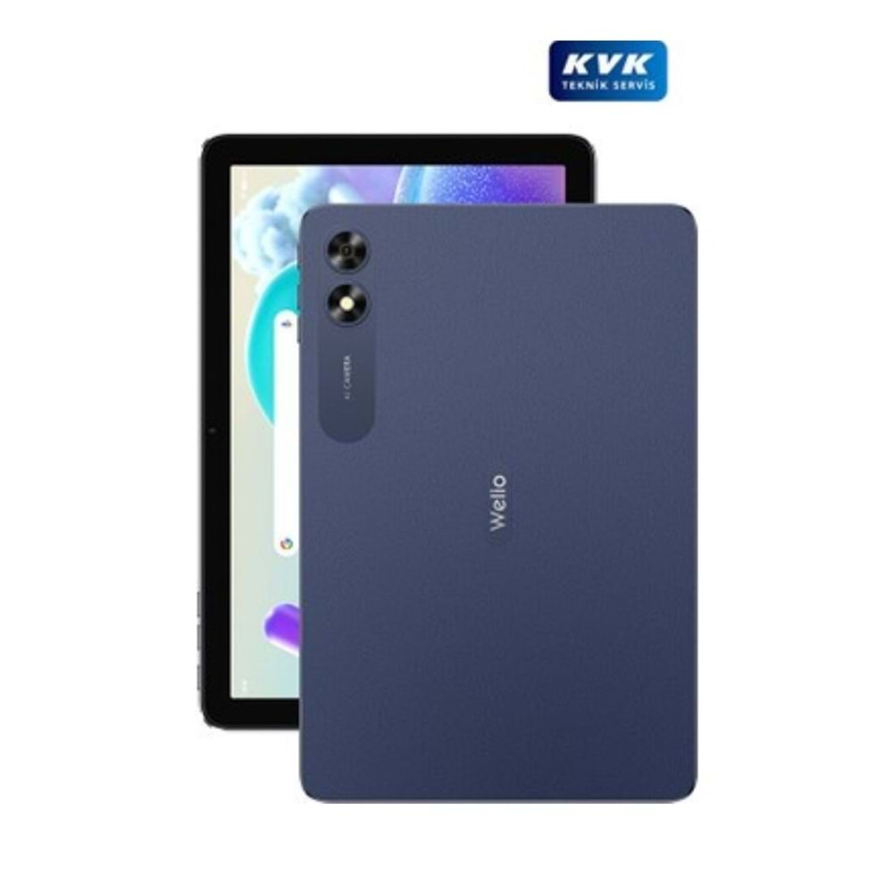 Welio Wpad Aura 4GB 128GB Tablet 10.1 inç Koyu Mavi
