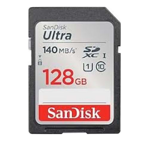 Sandisk 128 GB Ultra mSDXC 80MB/s Class 10 UHS-I Micro SD Kart