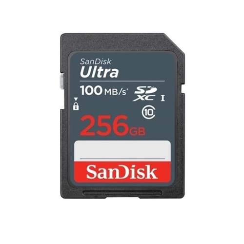 Sandisk 256GB Ultra mSDXC 100MB/s Class 10 UHS-I Micro SD Kart