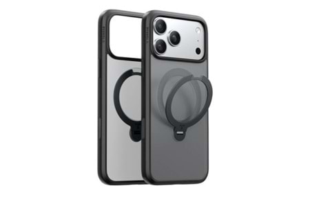 Torras Apple iPhone 17 Pro Max O Stand Spin Air Serisi Magsafe Kılıf