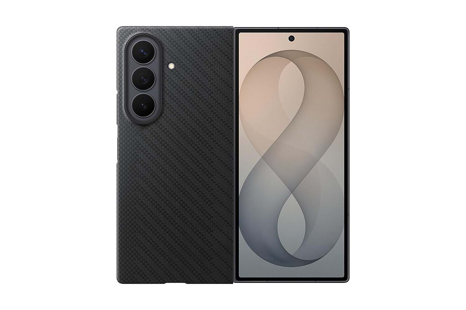 Keephone Samsung Galaxy Z Fold 8 Ultra Kevlar Diago Magsafe Kılıf