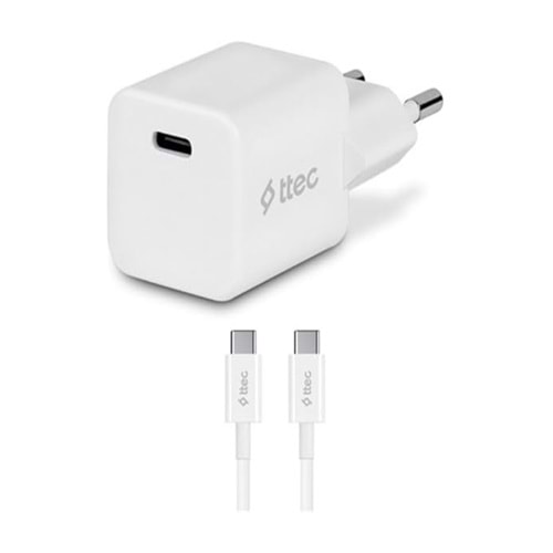 TTEC SMART CHARGER PRO 20W WHITE TEŞHİR 12 AY GARANTİLİ