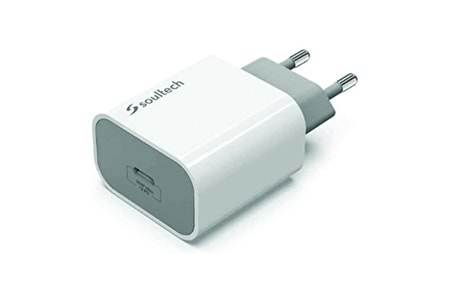 Soultech Sc224 Usb-c 20w Hızlı Seyahat Şarj Aleti + Type-c Iphone 3a Platinum Şarj Ve Data Kablosu