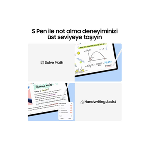 Samsung Galaxy Tab S10 Fe 8GB 128GB Gri (Samsung Türkiye Garantili)