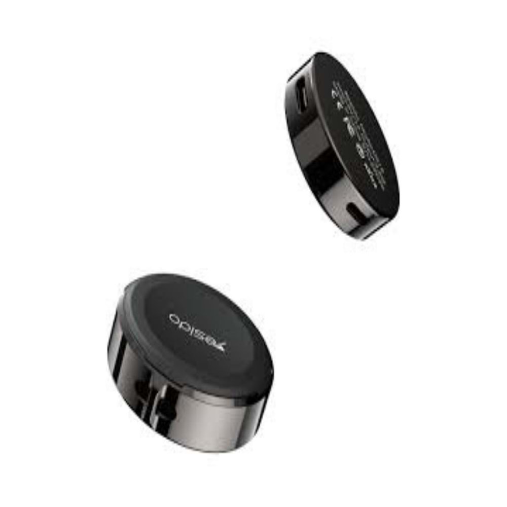 Yesido DS19 Kablosuz Manyetik Akıllı Saat Şarjı - Siyah