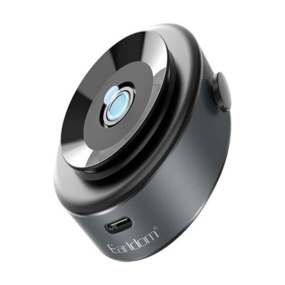 Earldom EH277 Ayarlanabilir Vantuzlu Magsafe Kablosuz Şarjlı Telefon Tutucu - Siyah