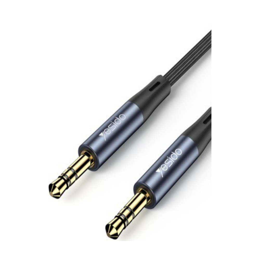 Yesido YAU39 Aux Kablo 1M - Siyah